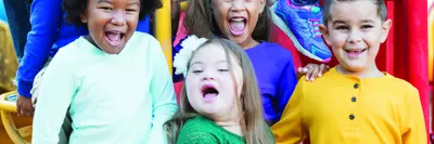 Children on a playground