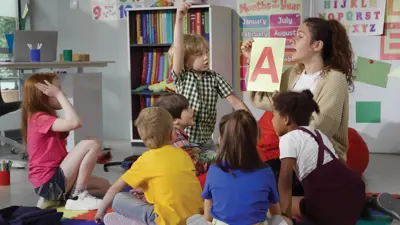 Children in daycare