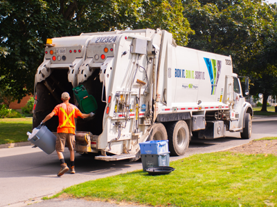 recycling truck